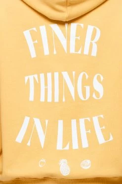 Roma Oversized Hoodie Vintage Washed Golden Sun -Pegador® 1PEGADOR E COMMERCE FINER THINGS FEMALE42686