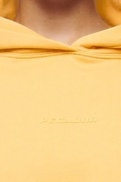 Salita Oversized Cropped Hoodie Vintage Washed Golden Sun Gum -Pegador® 1PEGADOR E COMMERCE FINER THINGS FEMALE42854