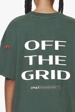 Navisk Heavy Oversized Tee Washed Sage Green -Pegador® 1PGDR DND E COMMERCE WMNS DAY 258143