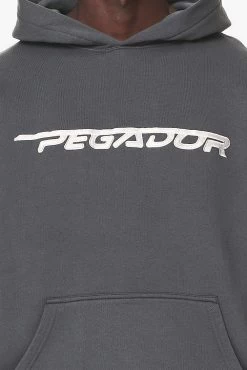 Manor Oversized Hoodie Washed Volcano Grey -Pegador® 1PGDR DO NOT DISTURB E COMMERCE DAY 261464 1