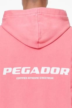 Colne Terry Logo Oversized Sweat Jacket Vintage Strawberry -Pegador® 1PGDR LAST MINUTE E COMMERCE45193