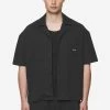 Wyton Structured Summer Shirt Black -Pegador® 1PGDR Next Wave E COMMERCE MENS DAY 248240