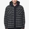 Flato Heavy Flannel Shirt Black Cream -Pegador® 1 PGDR BLACKFRIDAY 2023 MENS19086