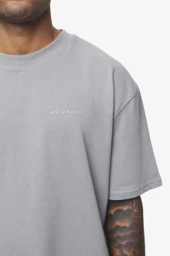 Logo Oversized Tee Vintage Washed Dusk Grey Gum -Pegador® 1 PGDR BLACKFRIDAY 2023 MENS19871