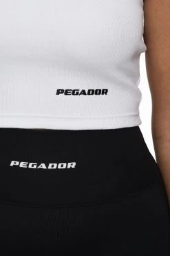 Ayla Crop Top White Black -Pegador® 20240429Pegador7896