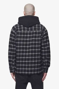 Flato Heavy Flannel Shirt Black Cream -Pegador® 2 PGDR BLACKFRIDAY 2023 MENS19101