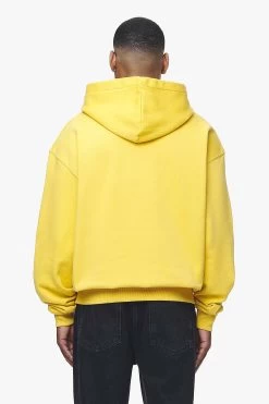 West Oversized Hoodie Vintage Washed Solar Yellow -Pegador® 2 PGDR BLACKFRIDAY 2023 MENS19486