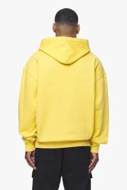 Logo Oversized Hoodie Vintage Washed Solar Yellow Gum -Pegador® 2 PGDR BLACKFRIDAY 2023 MENS20053