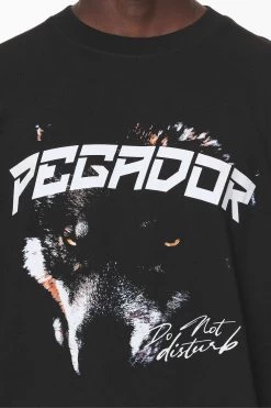 Donora Oversized Tee Black -Pegador® 4059919331138 Detailed 6