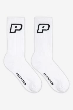 Acme Socks White Black