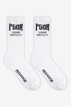 Allen Socks White Black