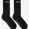 Certified Logo Socks Black White -Pegador® CERTIFIEDLOGOSOCKSBLACKWHITE