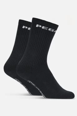 Certified Logo Socks Black White -Pegador® CertifiedLogoSocksBlackWhite1