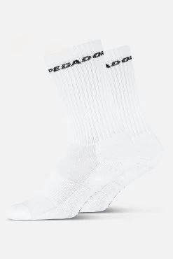 Certified Side Logo Socks White Black -Pegador® CertifiedSideLogoSocksWhiteBlack2