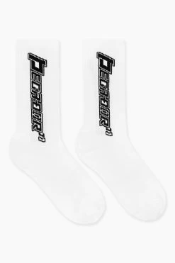 Foren Socks White Black