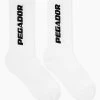 Cross Logo Socks White Black -Pegador® DSC0994