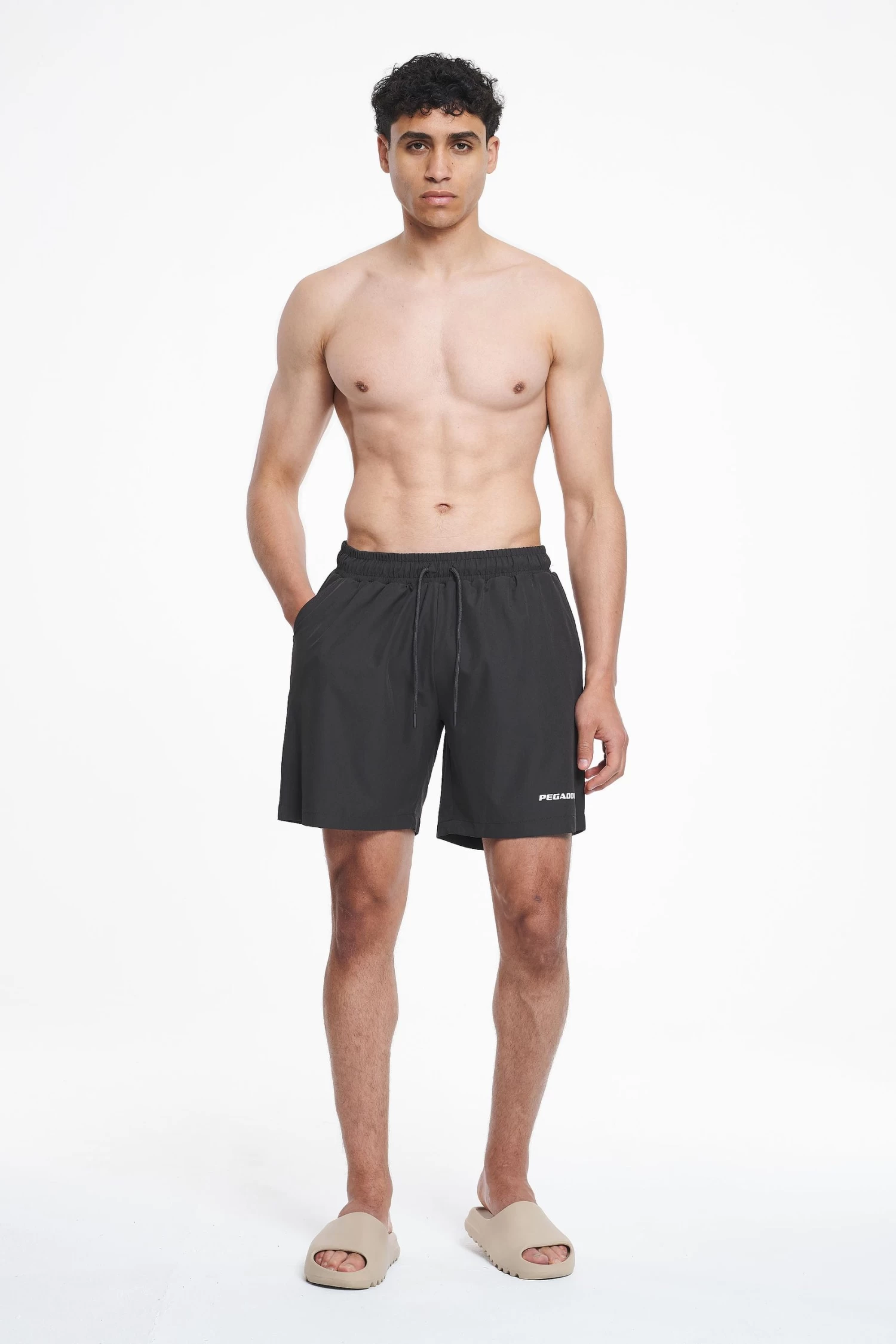 Logo Swim Shorts Black Ink 6 Logo Swim Shorts Black Ink - Image 4