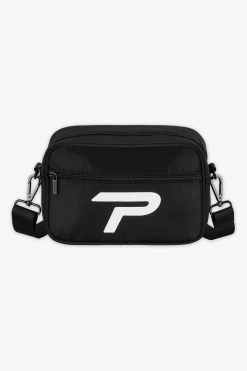 Insideout Cross Body Bag Black Signal Red