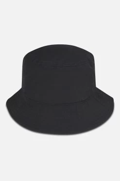 Logo Crushed Nylon Bucket Hat Black -Pegador® LOGOCRUSHEDNYLONBUCKETHATBLACK2