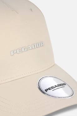 Logo Crushed Nylon Cap Desert Sand -Pegador® LOGOCRUSHEDNYLONCAPDESERTSAND4