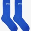 Logo Socks Deep Blue White -Pegador® LogoSocksDeepBlueWhite