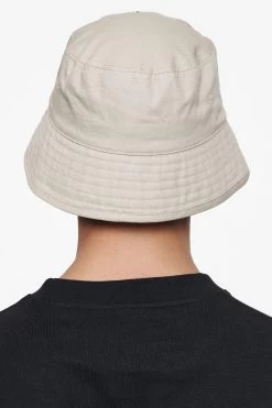Logo Cotton Twill Bucket Hat Sand -Pegador® PEGADOR E COMMERCE FINER THINGS HATS42512
