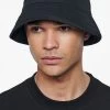 Logo Cotton Twill Bucket Hat Black -Pegador® PEGADOR E COMMERCE FINER THINGS HATS42514