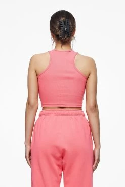 Ayla Crop Top Vintage Washed Strawberry -Pegador® PEGADOR E COMMERCE FINER THINGS FEMALE42665