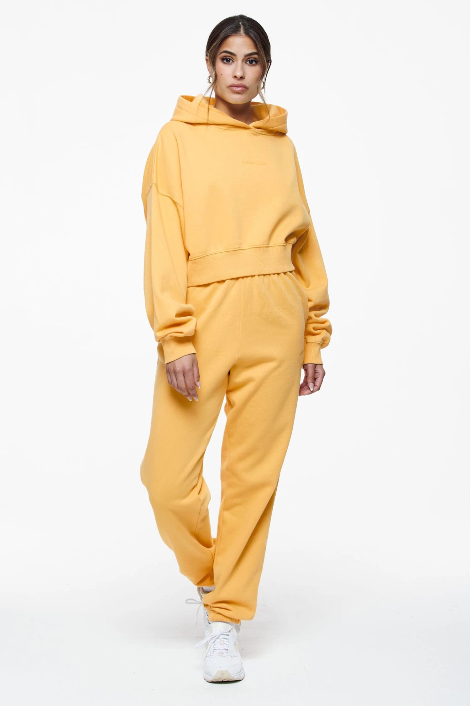 Villa High Waisted Sweat Pants Vintage Washed Golden Sun Gum 4 Villa High Waisted Sweat Pants Vintage Washed Golden Sun Gum - Image 2