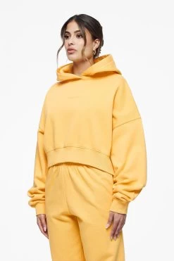 Salita Oversized Cropped Hoodie Vintage Washed Golden Sun Gum -Pegador® PEGADOR E COMMERCE FINER THINGS FEMALE42867