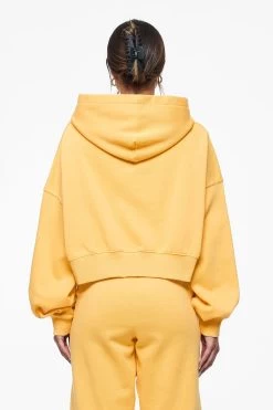 Salita Oversized Cropped Hoodie Vintage Washed Golden Sun Gum -Pegador® PEGADOR E COMMERCE FINER THINGS FEMALE42872