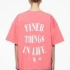 Roma Heavy Oversized Tee Vintage Washed Strawberry -Pegador® PEGADOR E COMMERCE FINER THINGS FEMALE42881