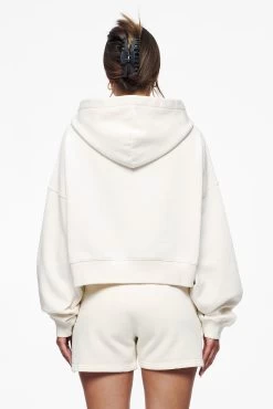 Salita Oversized Cropped Hoodie Vintage Washed Unbleached Gum -Pegador® PEGADOR E COMMERCE FINER THINGS FEMALE43131 2