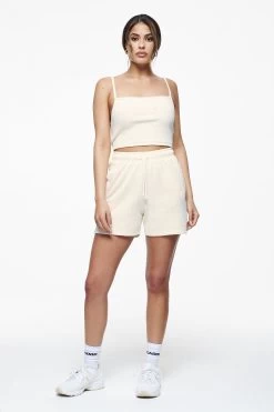 Umbria High Waisted Shorts Vintage Washed Unbleached Gum -Pegador® PEGADOR E COMMERCE FINER THINGS FEMALE43175 bf7c638c 5692 4d6e a9c1 a758bb788cd5