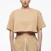 Layla Oversized Cropped Tee Vintage Washed Espresso Gum 2 Layla Oversized Cropped Tee Vintage Washed Espresso Gum -Pegador® PEGADOR E COMMERCE FINER THINGS FEMALE43188