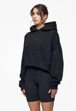 Salita Oversized Cropped Hoodie Black Gum -Pegador® PEGADOR E COMMERCE FINER THINGS FEMALE43220