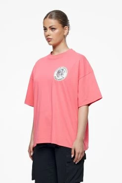 Stia Heavy Oversized Tee Vintage Washed Strawberry -Pegador® PEGADOR E COMMERCE FINER THINGS FEMALE43374