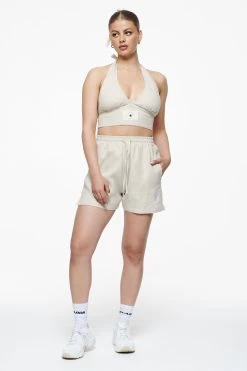 Molli Canvas Neckholder Top Unbleached -Pegador® PEGADOR E COMMERCE FINER THINGS FEMALE43583