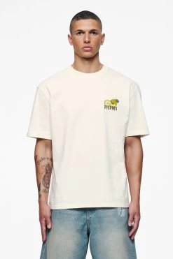 Plaxton Oversized Tee Vintage Washed Unbleached -Pegador® PEGADOR FINER THINGS ECOMMERCE MALE DAY 240755