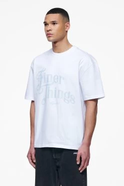 Kirk Oversized Tee White -Pegador® PEGADOR FINER THINGS ECOMMERCE MALE DAY 240945
