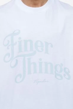 Kirk Oversized Tee White -Pegador® PEGADOR FINER THINGS ECOMMERCE MALE DAY 240956