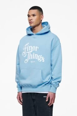 Kirk Oversized Hoodie Vintage Washed Riviera Blue -Pegador® PEGADOR FINER THINGS ECOMMERCE MALE DAY 240986