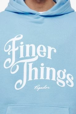 Kirk Oversized Hoodie Vintage Washed Riviera Blue -Pegador® PEGADOR FINER THINGS ECOMMERCE MALE DAY 240995