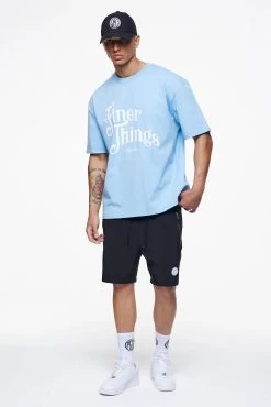 Kirk Oversized Tee Vintage Washed Riviera Blue -Pegador® PEGADOR FINER THINGS ECOMMERCE MALE DAY 241045