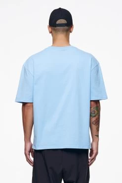 Kirk Oversized Tee Vintage Washed Riviera Blue -Pegador® PEGADOR FINER THINGS ECOMMERCE MALE DAY 241049