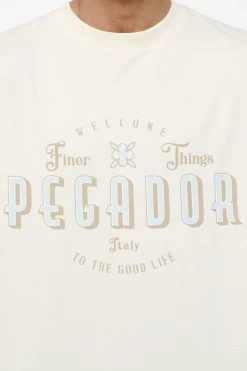 Stokes Oversized Tee Vintage Washed Unbleached -Pegador® PEGADOR FINER THINGS ECOMMERCE MALE DAY 241075