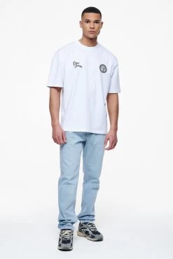 Talbot Oversized Tee White -Pegador® PEGADOR FINER THINGS ECOMMERCE MALE DAY 241134