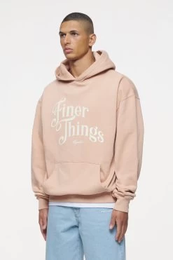 Kirk Oversized Hoodie Vintage Washed Tuscan Rose -Pegador® PEGADOR FINER THINGS ECOMMERCE MALE DAY 241149