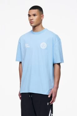 Talbot Oversized Tee Vintage Washed Riviera Blue -Pegador® PEGADOR FINER THINGS ECOMMERCE MALE DAY 241187