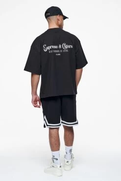 Racoon Boxy Tee Black -Pegador® PEGADOR FINER THINGS ECOMMERCE MALE DAY 241331